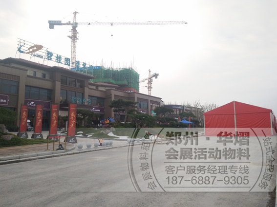 碧桂园翡翠湾篷房桌椅出租布置
