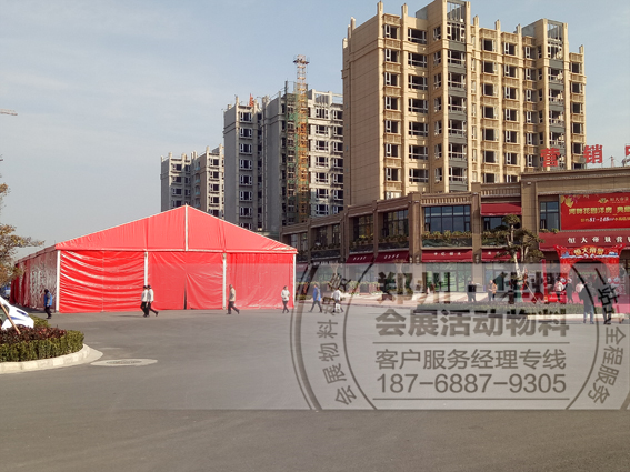 南阳恒大帝景15米跨度红色