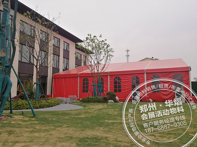 <b>新乡正商兰庭华府开盘活动红色篷房出租</b>