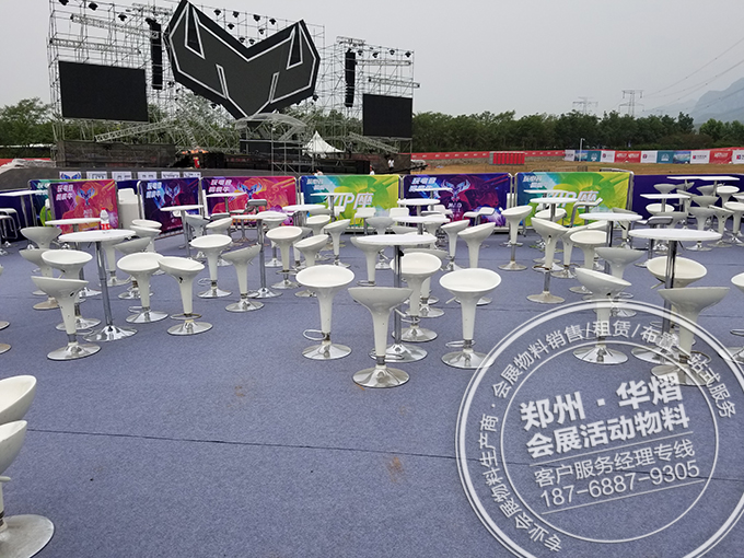 云台上音乐节一站式物料华熠布置